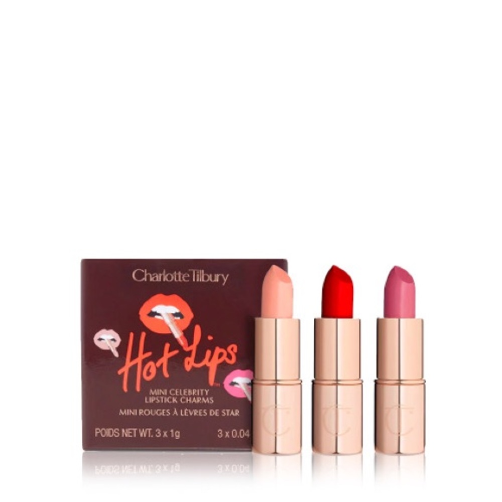 Charlotte Tilbury Hot Lips Mini Celebrity Lip Trio